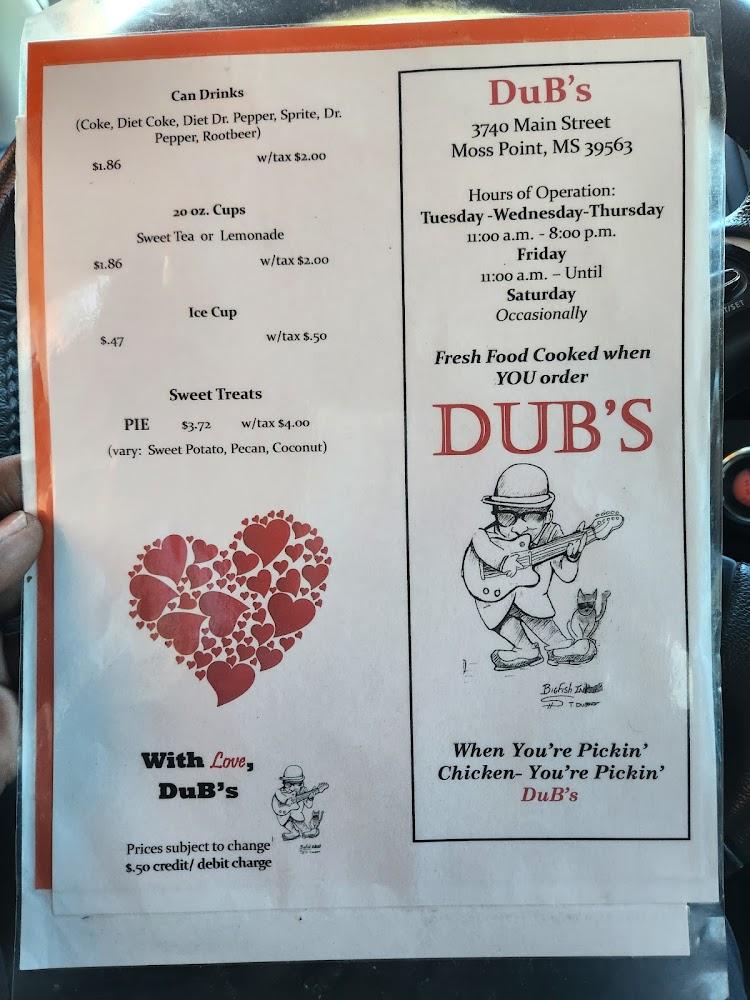 Dubs Menu image 2